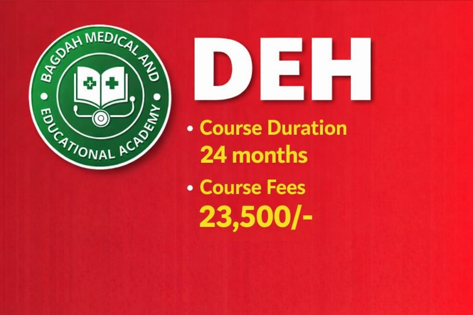 D.E.H. (Diploma in Electro Homeopathy)