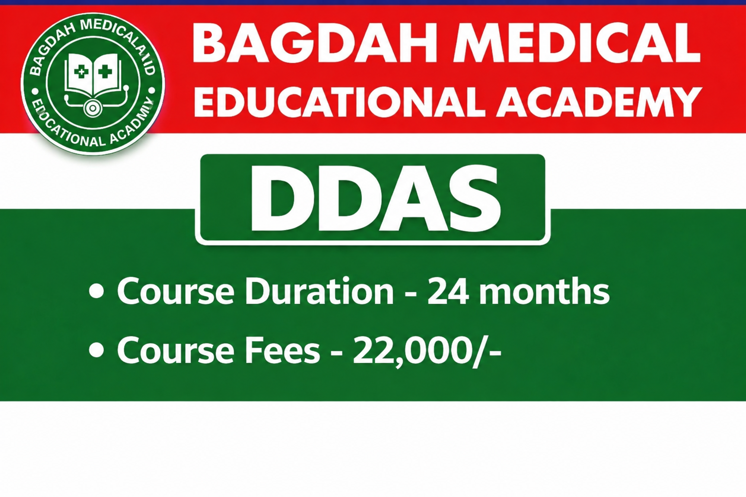 D.D.A.S. – Diploma in Dental System of Alternative Medicine